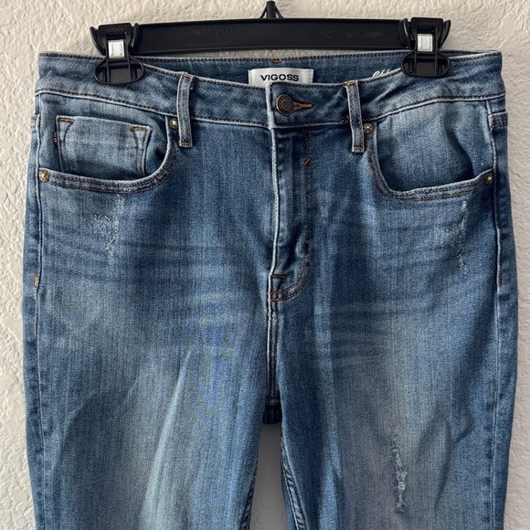 Vigoss Ace Straight Leg Women’s Jeans Size 30 Distressed - Picture 6 of 13